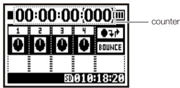ZOOM H4NEXT - 4-08 Playback : Appointing time with a counter - 3
