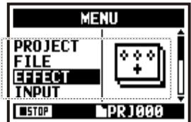 ZOOM H4NEXT - About input and output of [EFFECT] - 7