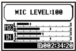 ZOOM H4NEXT - Press REC LEVEL and adjust the levels. - 1