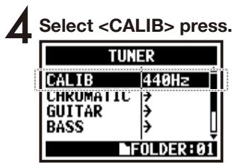 ZOOM H4NEXT - 3-01-3 Tuner - 3