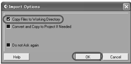 ZOOM HD8 - Emploi de la commande "import - 2