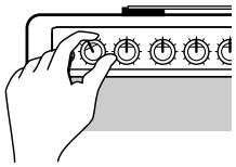 ZOOM HL-01 - Turn amplifier on and raise volume - 1
