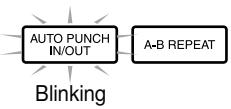 ZOOM MRS-1044 - Using auto punch-in/out - 2