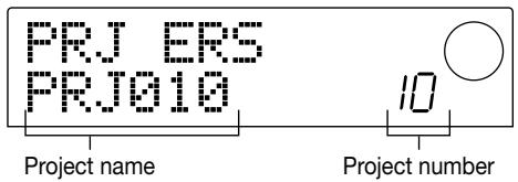 ZOOM MRS-1044 - Erasing a project (PROJECT ERASE) - 1