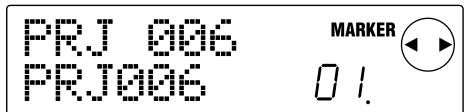 ZOOM MRS-1044 - Press the [MARK] key. - 1
