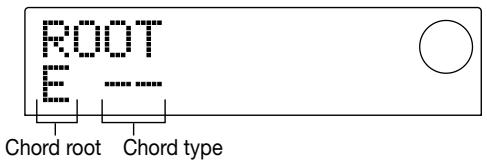 ZOOM MRS-1044 - Use the cursor [] / [] keys to make the display read "ROOT." - 1