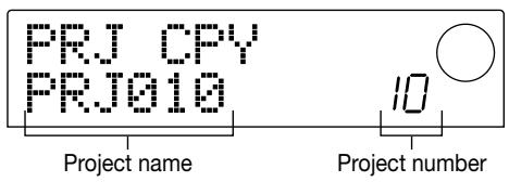 ZOOM MRS-1044 - Duplicating a project (PROJECT COPY) - 1