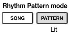 ZOOM MRS-1044 - ■ Rhythm Pattern mode and Rhythm Song mode - 2