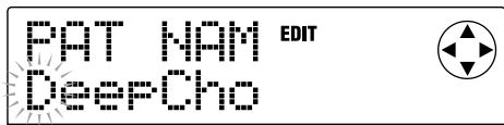 ZOOM MRS-1044 - Editing the name of a send/return effect patch - 1