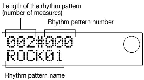 ZOOM MRS-1044 - In the main screen, press the [PATTERN] key. - 1