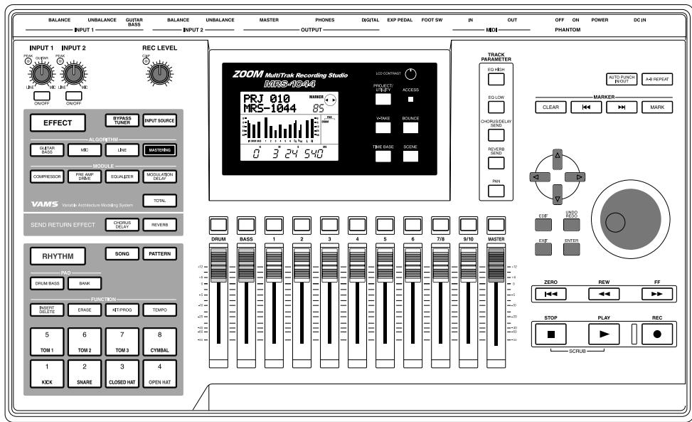 ZOOM MRS-1044 - ZOOM MultiTrak Recording Studio - 1