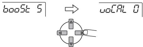 ZOOM MRS-4 - Selecting the algorithm for the mixdown effect - 2