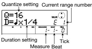 ZOOM MRS-8 - Bass sequence step input - 2