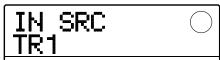 ZOOM MRS-8 - Use the status keys or turn the dial to bring up the track to which you want to apply the insert effect on the second line of the display. - 1