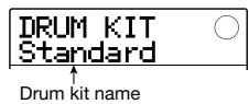 ZOOM MRS-8 - Use the cursor left/right keys to bring up the indication "UTILITY DRUM KIT" or "UTILITY BASS PRG" on the display. Then press the [ENTER] key. - 1