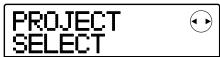 ZOOM MRS-8 - Verify that "SYSTEM PROJECT" is shown on the display, and press the [ENTER] key. - 1