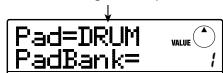 ZOOM MRS-8 - From the main screen, press the [DRUM/ BASS] key repeatedly, until the key is lit. - 1