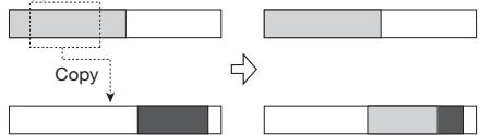ZOOM MRS-8 - Copying a specified range of data - 1