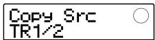ZOOM MRS-8 - Use the dial or the status keys to select the track (1 - 8, MASTER), and use the cursor up/down keys to select the V-take number (1 - 10). - 2