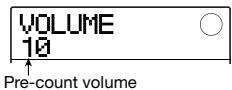 ZOOM MRS-8 - Making settings for precount operation - 3