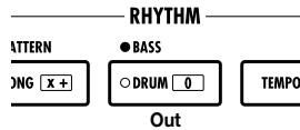 ZOOM MRS-8 - Bass program selected - 1