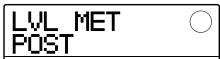 ZOOM MRS-8 - Switching the level meter display type - 1