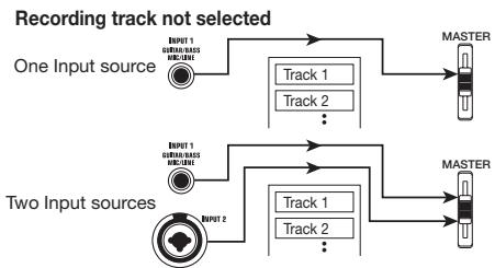 ZOOM MRS-8 - Selecting a track and recording - 3