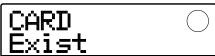 ZOOM MRS-8 - Verify that the indication "CARD EXCHANGE" is shown on the display and press the [ENTER] key. - 1