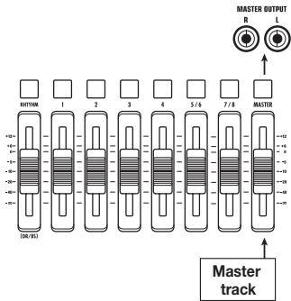 ZOOM MRS-8 - Playing the master track - 1