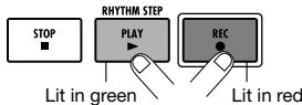 ZOOM MRS-8 - To start recording, press the PLAY [▶] key while holding down the REC [●] key. - 1