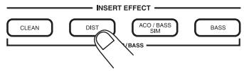 ZOOM MRS-802 - Press the [INSERT EFFECT] keys in the display section. - 1