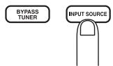 ZOOM MRS-802 - Press the [INPUT SOURCE] key in the effect section. - 1