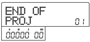 ZOOM MRS-802 - Use the cursor left/right keys to bring up the indication "AUDIO CD ALBUM" on the display, and press the [ENTER] key. - 1
