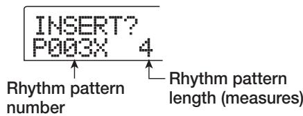 ZOOM MRS-802 - Turn the dial to select the rhythm pattern that you want to input. - 1