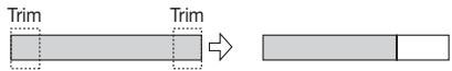 ZOOM PS-04 - ■ Trimming a specified range of data - 1