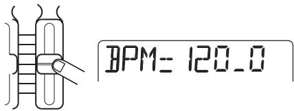 ZOOM PS-04 - Use faders 3 and 4 to adjust the tempo. - 1