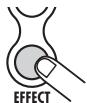 ZOOM PS-04 - From the AUDIO mode top screen, press the [EFFECT] key. - 1