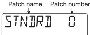 ZOOM PS-04 - ■ Editing an insert effect patch - 1