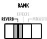 ZOOM RFX-1000 - - REVERB bank selected - 1