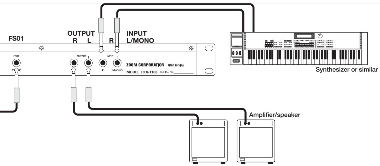 ZOOM RFX-1100 - Insert Connection - 3