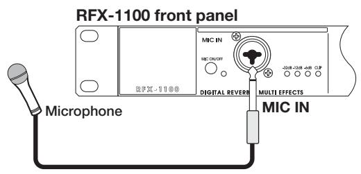 ZOOM RFX-1100 - Basic Connections - 1