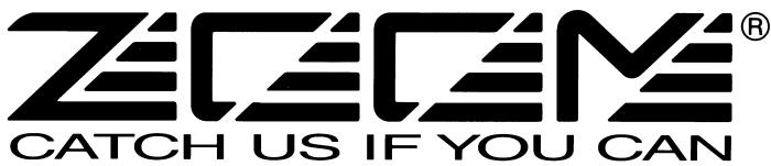 ZOOM RFX-1100 - The FCC regulation warning (for U.S.A.) - 1