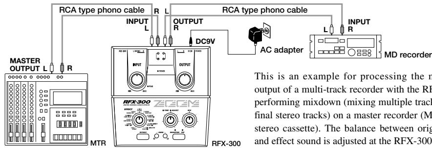 ZOOM RFX-300 - Mixdown - 1