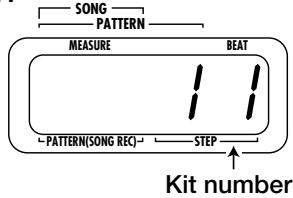 ZOOM RT-123 - Press the [VALUE +/-] keys. - 1
