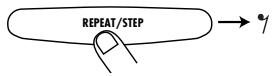 ZOOM RT-123 - STEP6 Press the desired pad and/or the [REPEAT/STEP] key to enter the desired note or rest with the desired duration. - 2