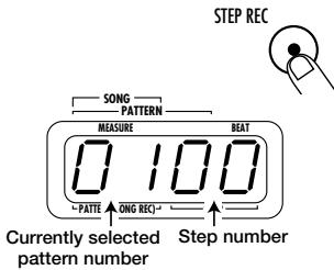 ZOOM RT-123 - STEP3 Press the [REC] key. - 1