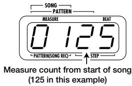 ZOOM RT-123 - STEP10 To listen to the song, press the [PLAY] key. - 3