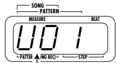 ZOOM RT-123 - STEP1 In pattern mode, select the pattern to be used as the copy source. - 2