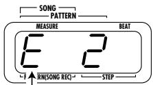 ZOOM RT-123 - Press the [FUNCTION] key and then pad 1 (BASS KEY). - 3