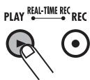 ZOOM RT-223 - Press the PLAY [▶] key. - 1